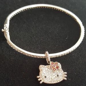 Bundle Infinity Bangle with Charm